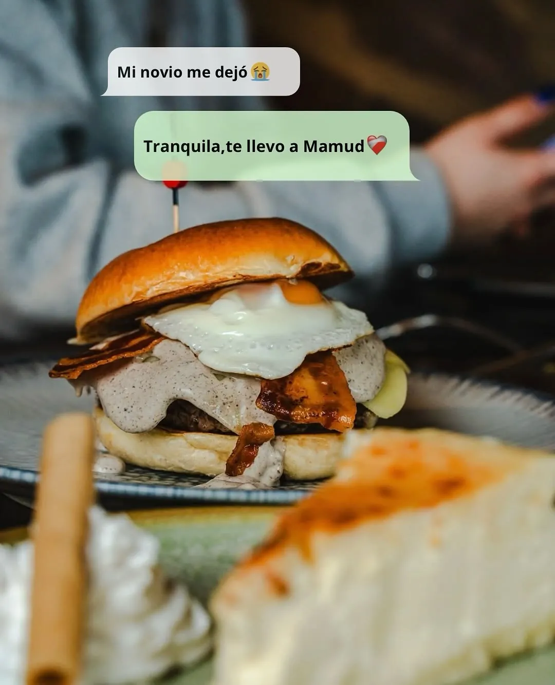 Chat: «Mi novio me dejó» — «Tranquila, te llevo a Mamud»